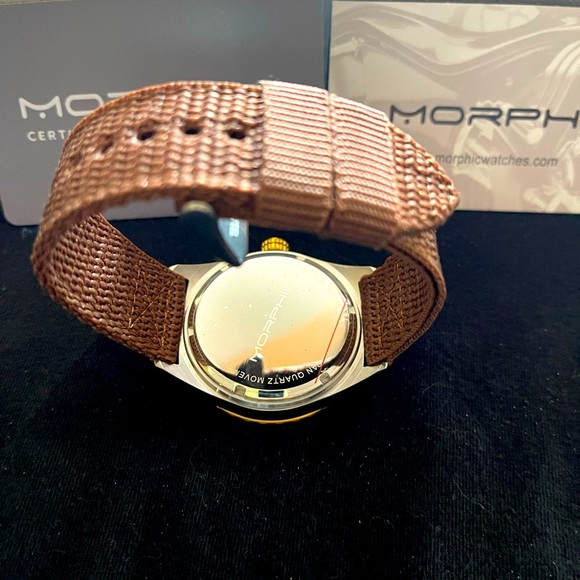 Morphic M69 series men's canvas strap watch - Picture 2 of 4